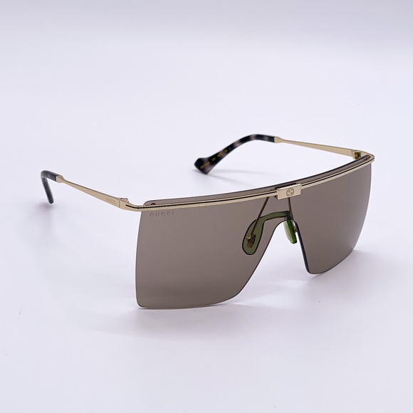 NEW GUCCI GG1096S 002 UNISEX SHIELD SUNGLASSES GUCCI GG1096S - Picture 8 of 14